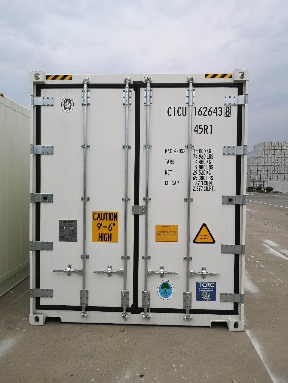 Reefer Container Cimc Intermodal Equilink Co Ltd Shipping