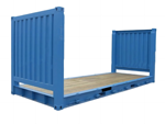 CIMC-20FR 20FT Flat Rack Container