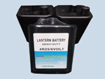 BATTERY LANTERN SPRING TYPE                --          6 V