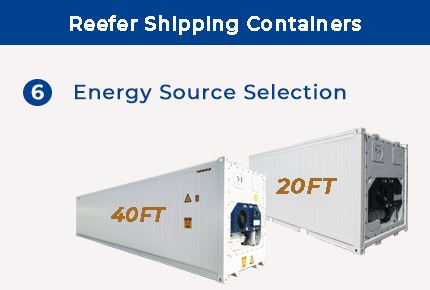 Reefer Shipping Containers（6） - Energy Source Selection