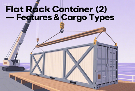 Flat Rack Container（2） - Features & Cargo Types