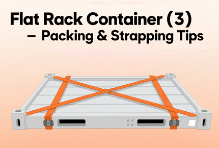 Flat Rack Container（3） - Packing & Strapping Tips
