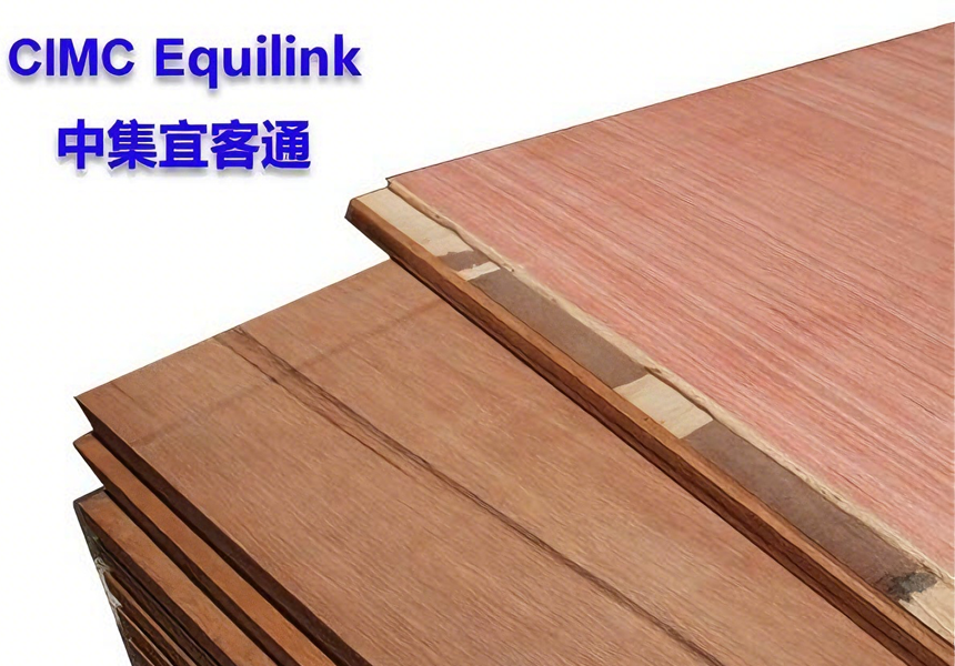 CIMC Equilink shipping container floor – Apitong/Keruing laminate