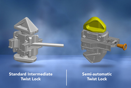 Twist Lock – Safety Core for Container Transport